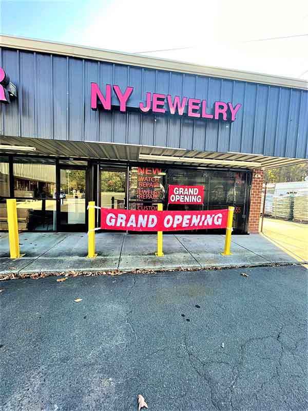 Based on increased demand from our customers, NY Jewelry is excited to announce our new location in South Durham.